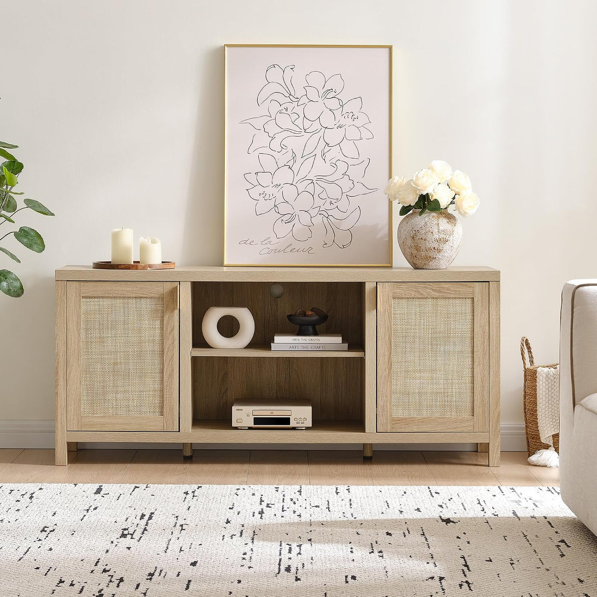 Savanna TV Stand for Entryway