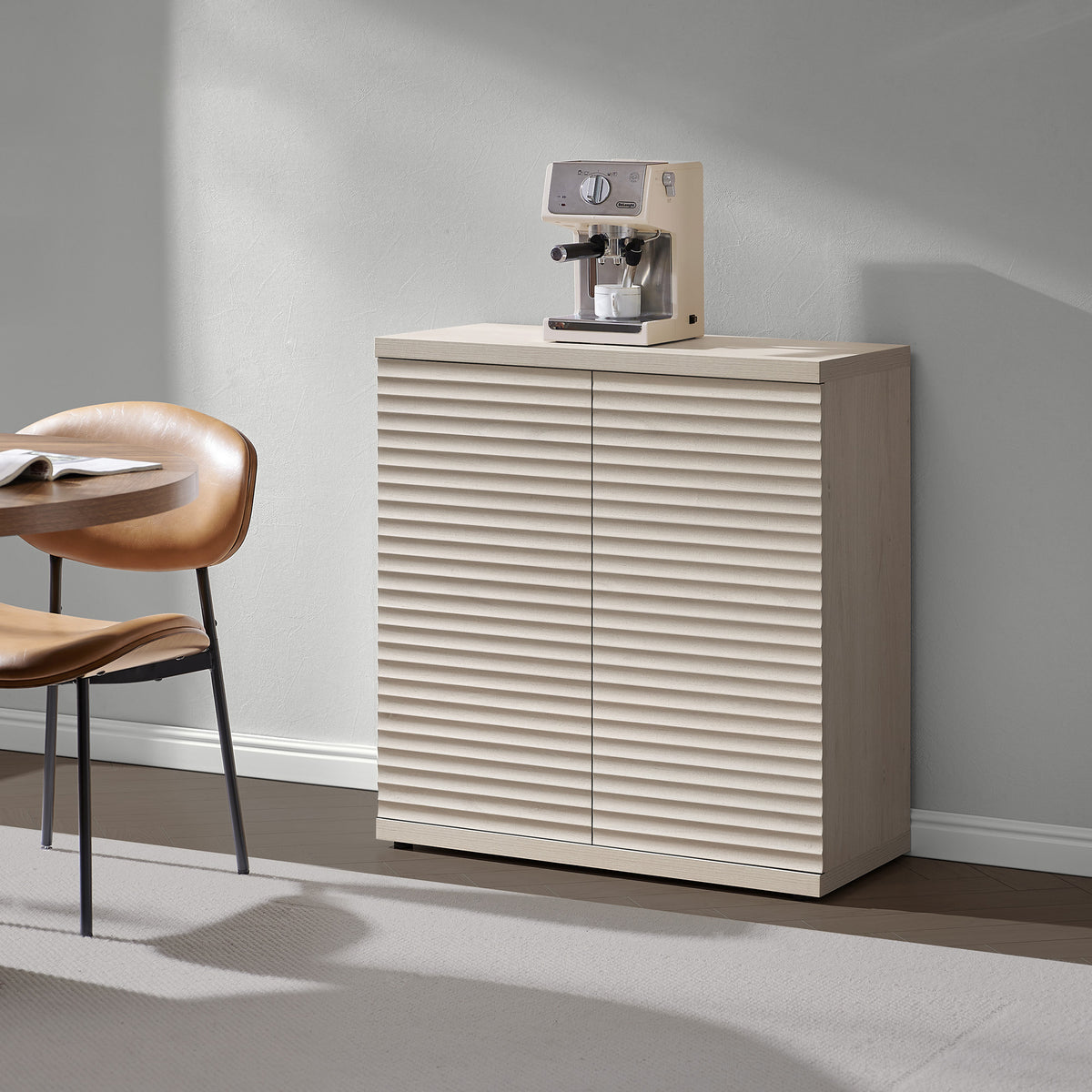 Stria Fluted Sideboard with 2 Doors