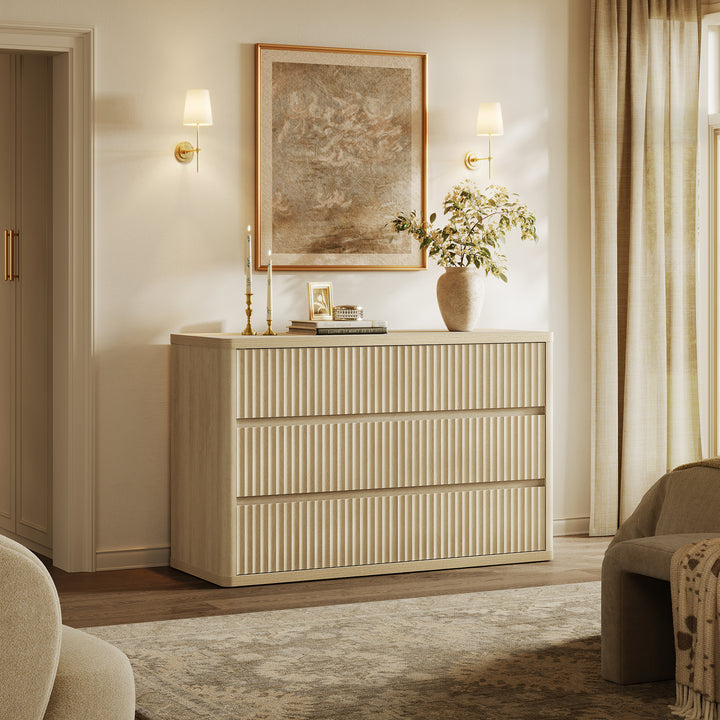 Cas 53.5'' Wide Chest of 6 Drawers for Bedroom