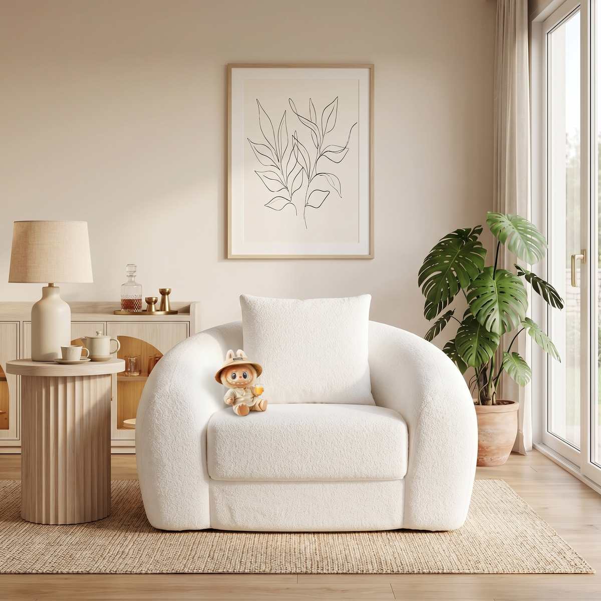 Nimbus White Sofa Couch