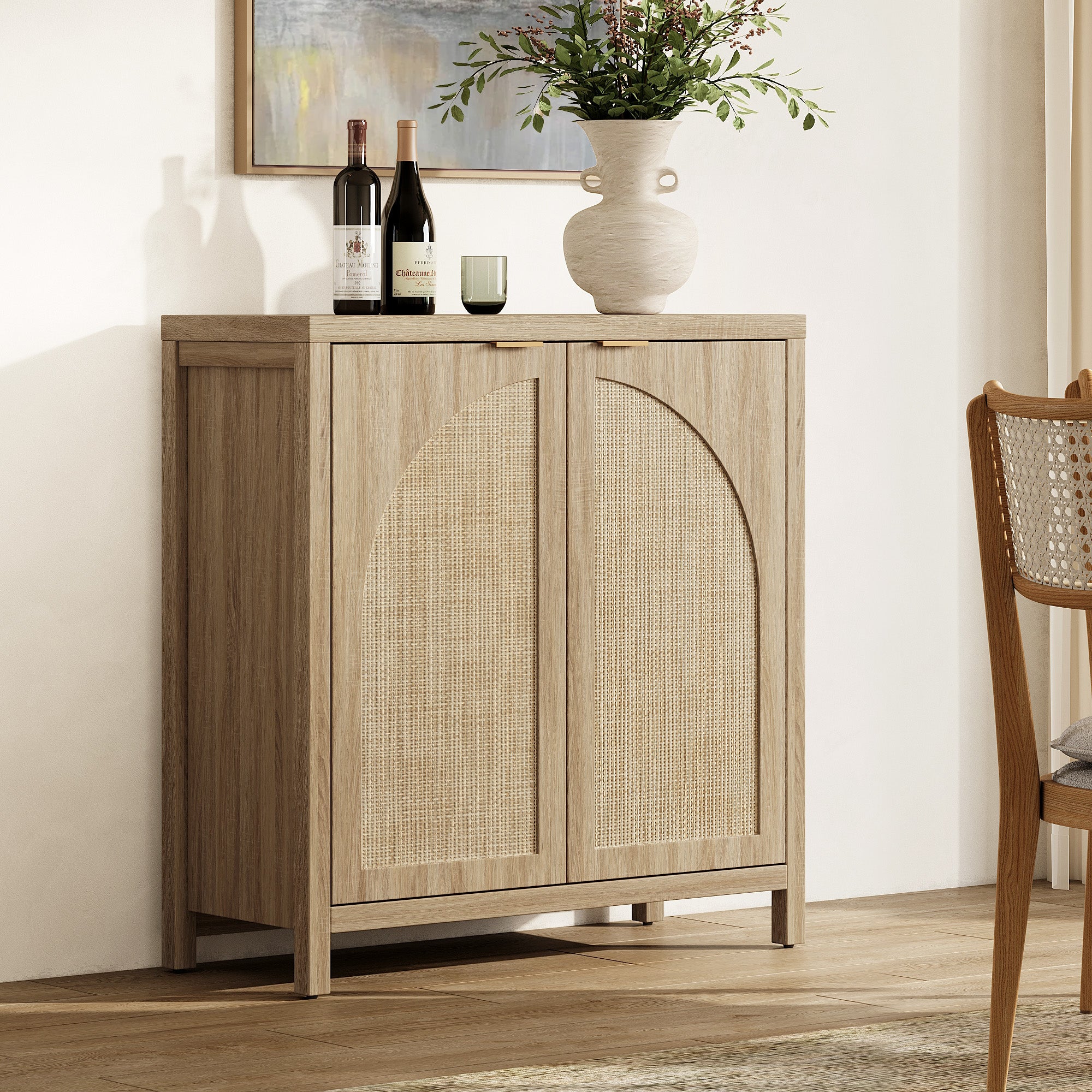 Savanna Cabinet with Arched Doors