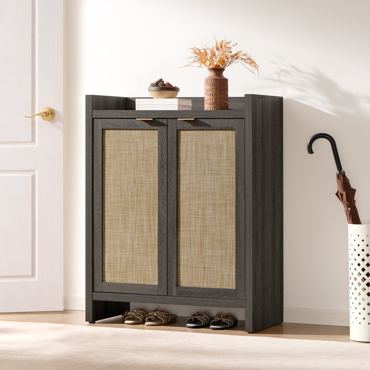 Savanna 2-Door Shoe Storage Cabinet