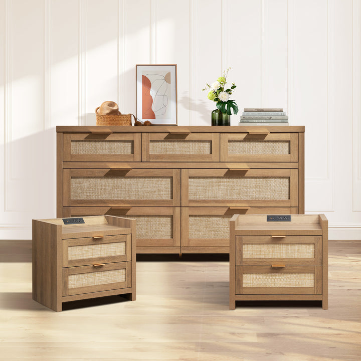 Savanna Bedroom Sets with Dresser and Nightstands