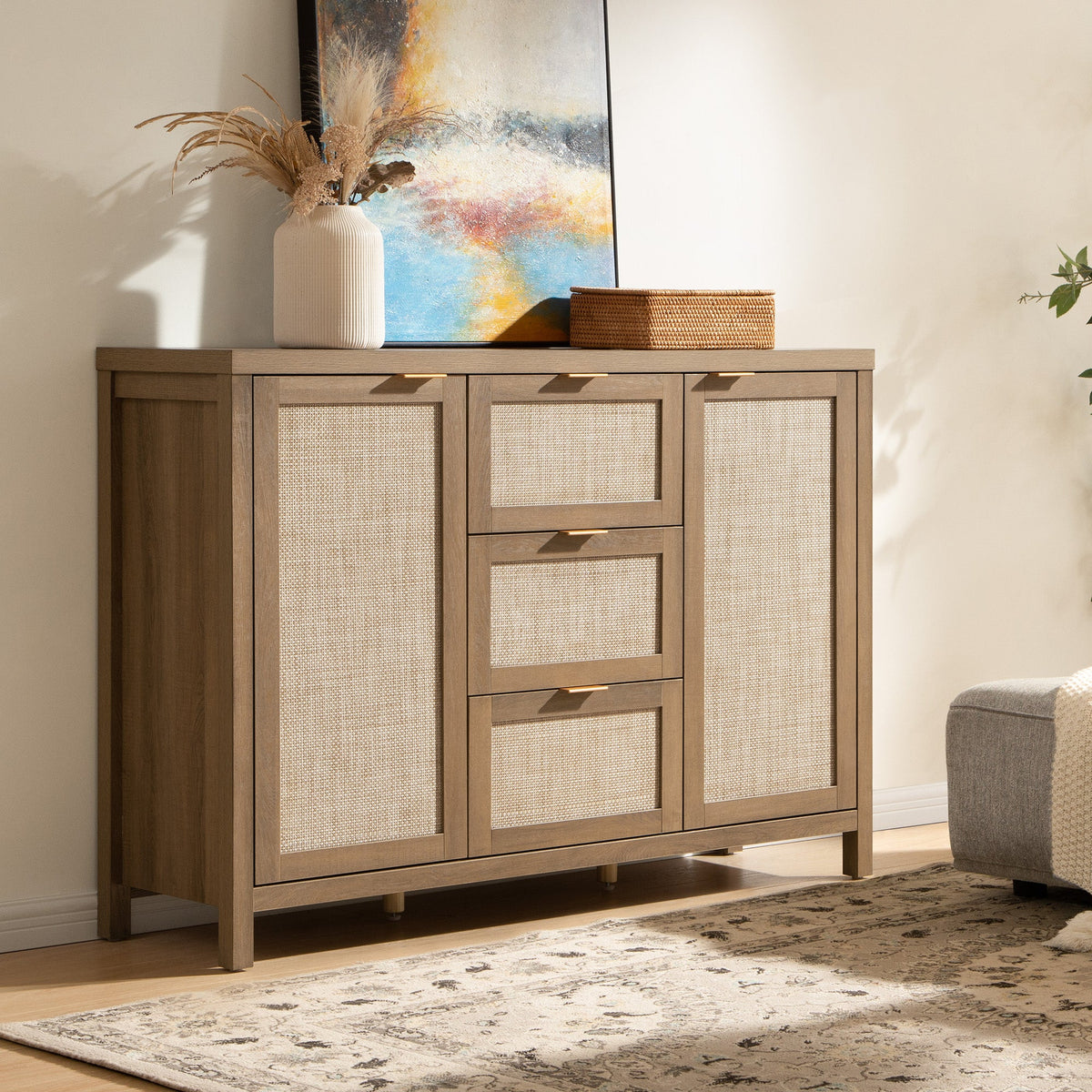 Savanna TV Stand with Storage, 51.6'' Wide