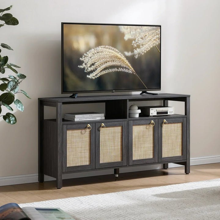 Terra White TV Stand for 60 Inch TV
