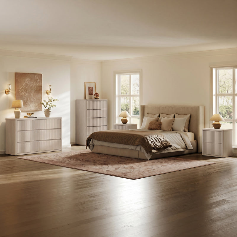 Cas 7-Drawer Dresser and 2-Drawer Nightstands Set