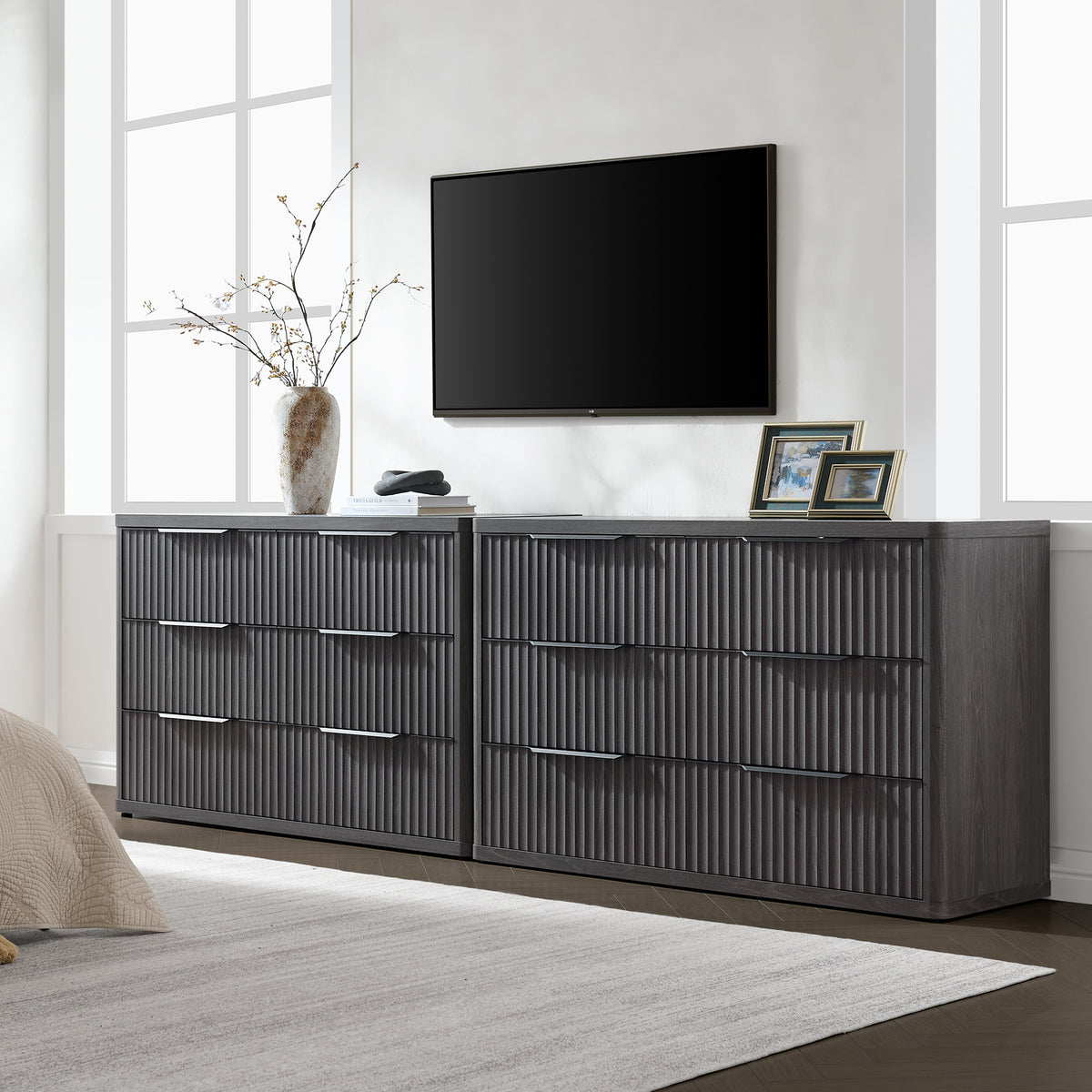 Cas Chest of 6 Drawers, Set of 2