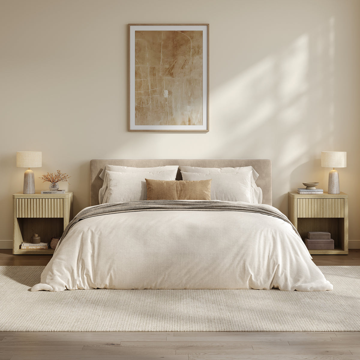 Cas Nightstand with Drawer, Bedroom Storage