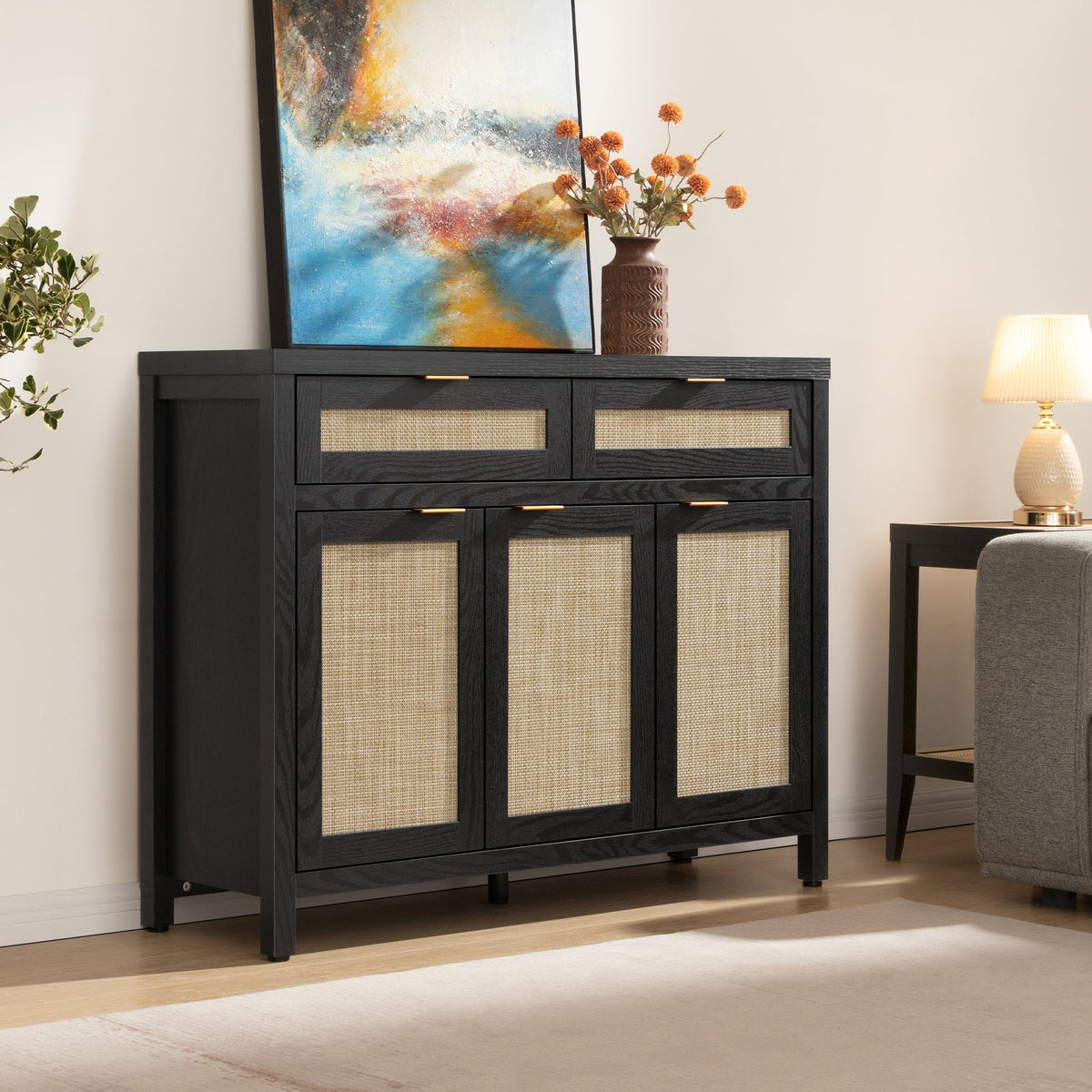 Savanna TV Cabinet with Storage, 43.5'' Wide