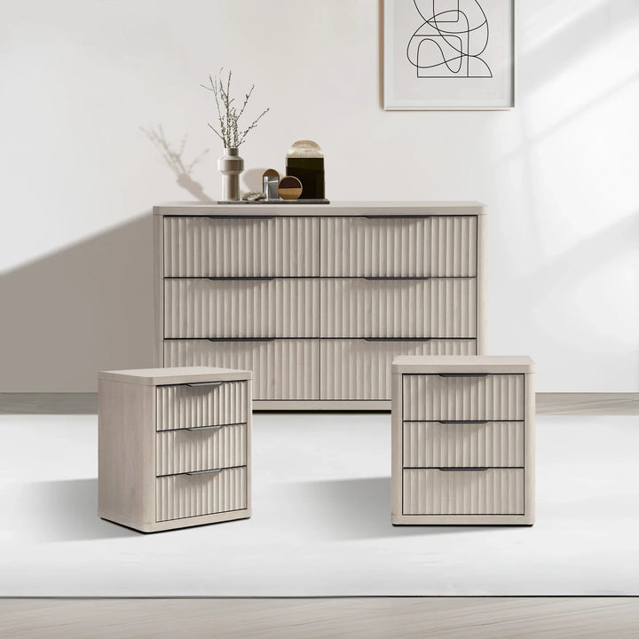 Cas Dresser Set, Black Handle