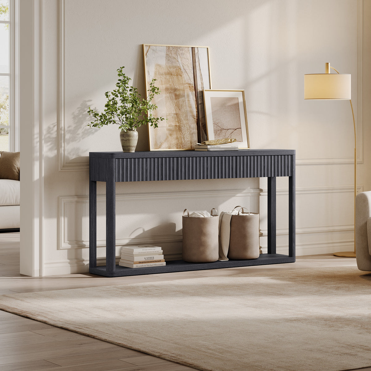 Cas Console Table with 3 Drawers Storage