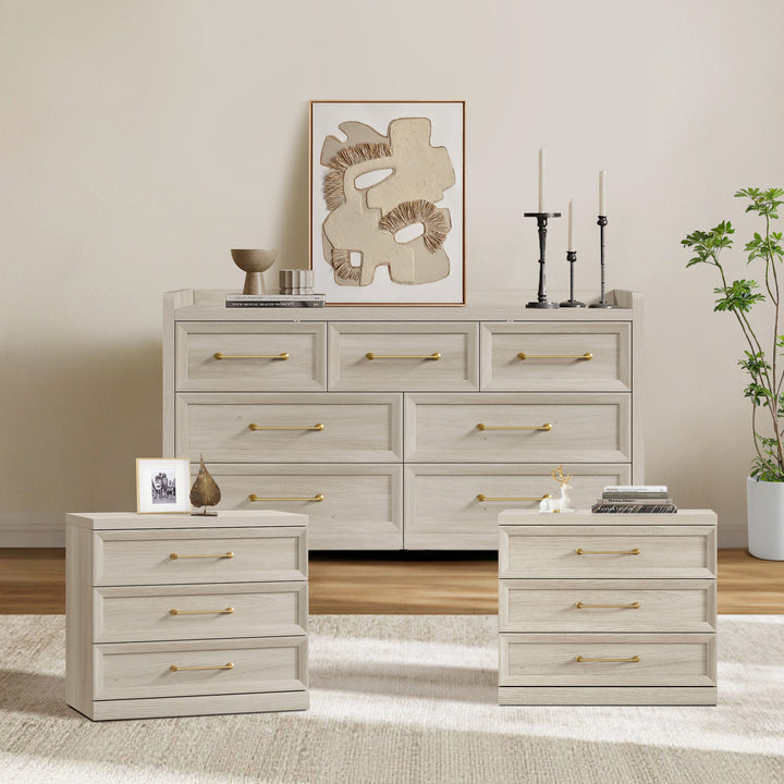 Helio Large Storage Bedroom Sets, Modern Design