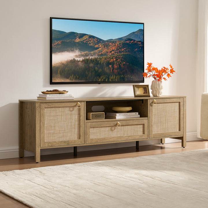Terra Rattan TV Stand for up to 75Inch TV