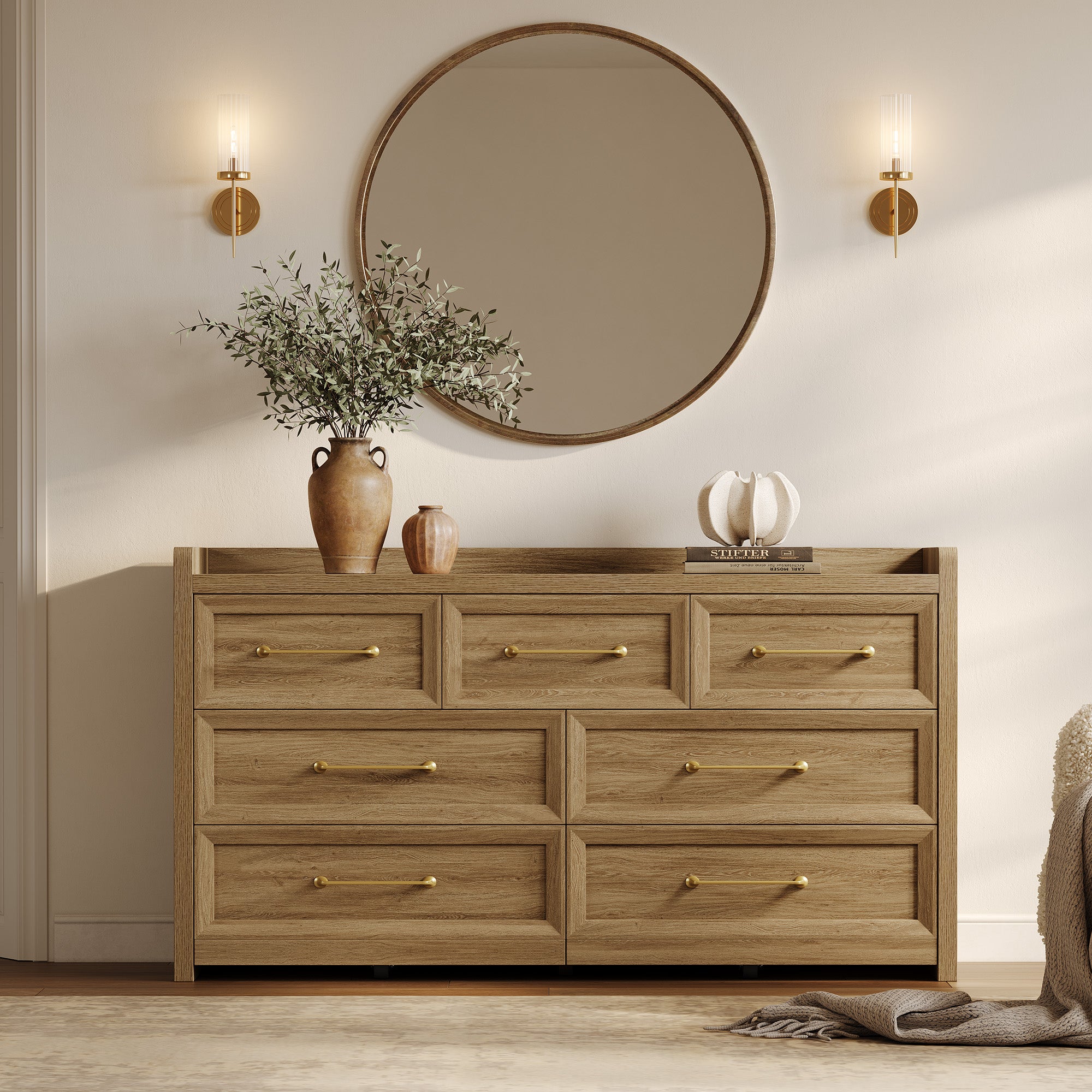 Helio 7-Drawer Dresser, 56.5 Inches Wide