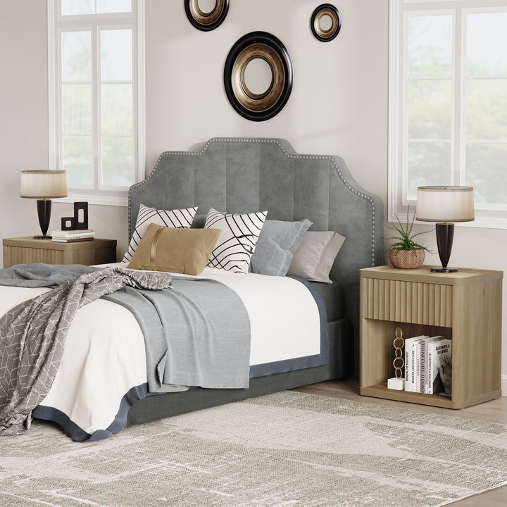 Cas Nightstand with Single Drawer, Set of 2