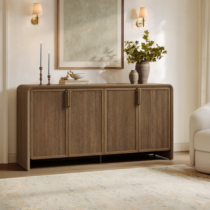 Alina Sideboard Cabinet with Storage, 65'' Wide