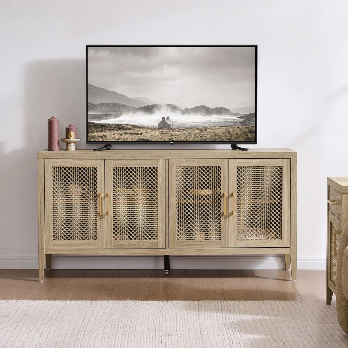 Andy TV Stand with 4 Doors