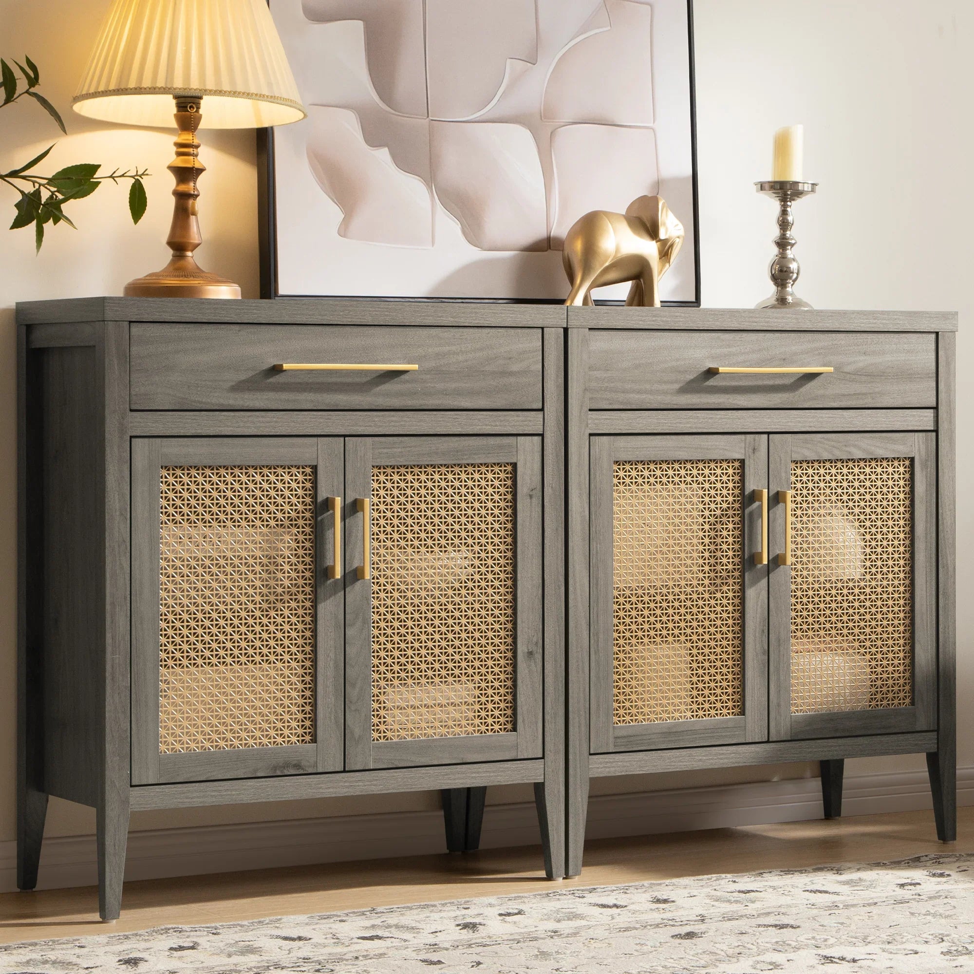 Andy Console Table with Drawers