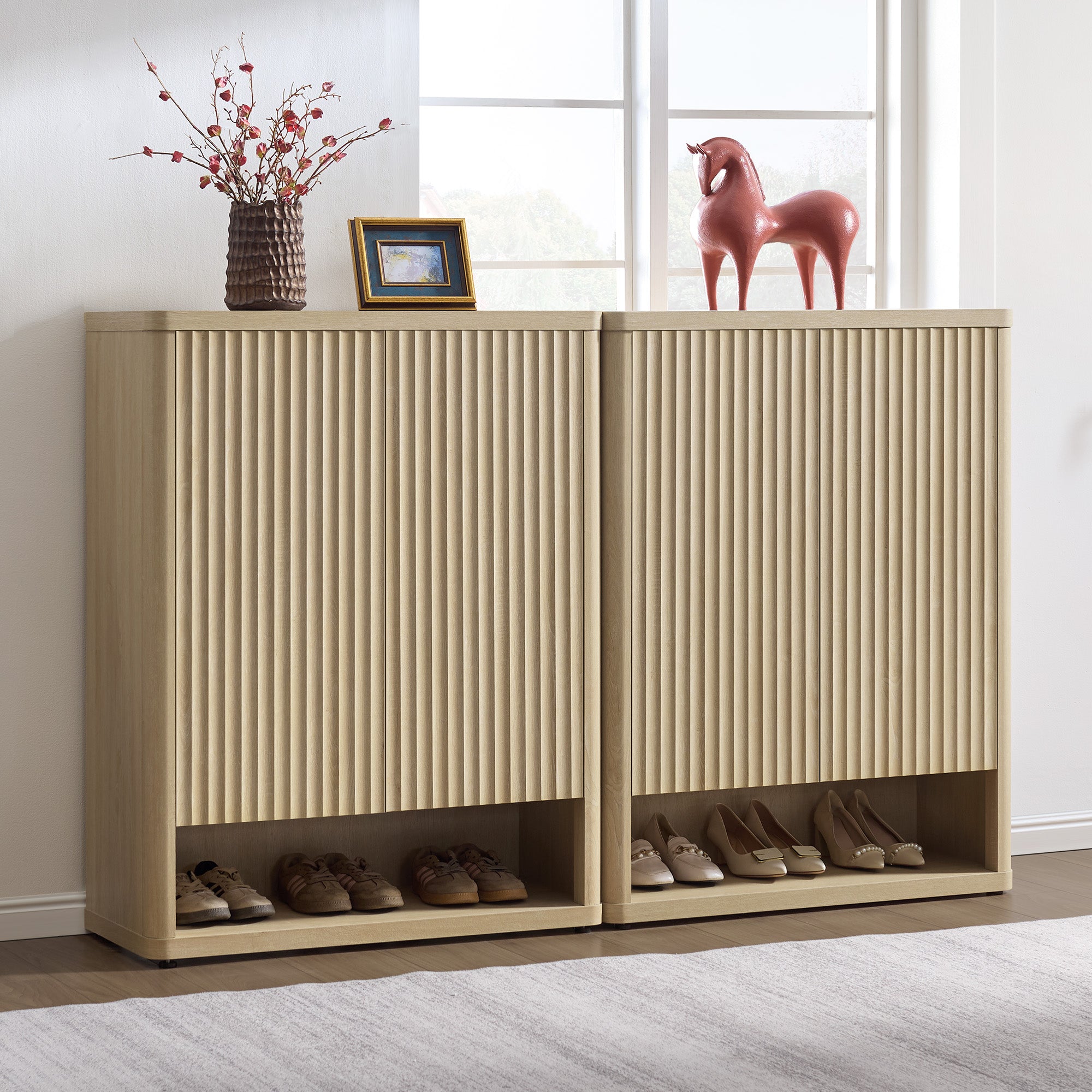 Cas Shoe Cabinet with Doors