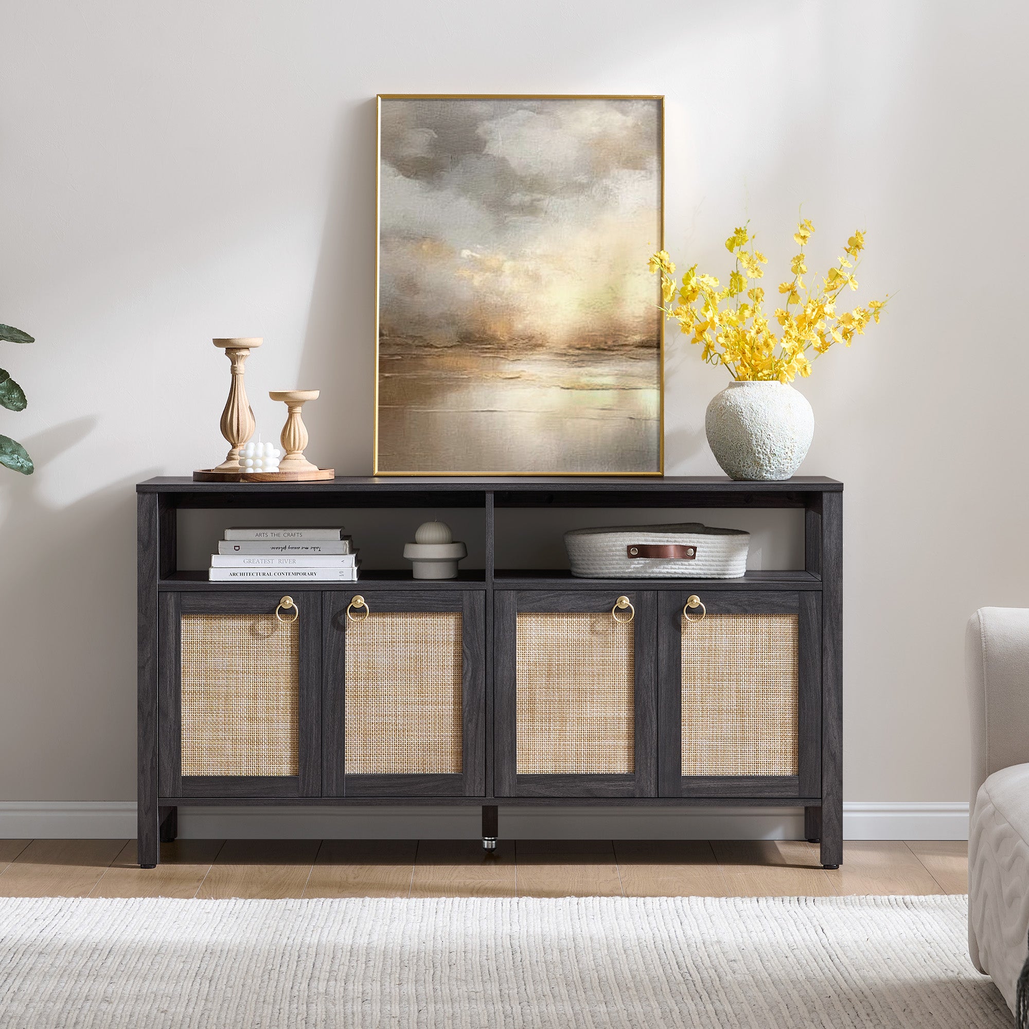 Terra Tall TV Stand up to 60 Inch TV