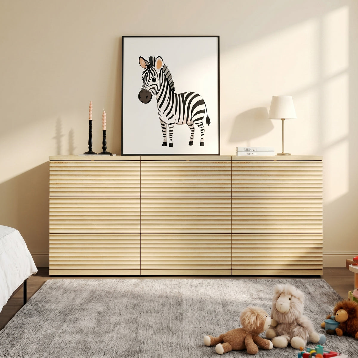 Stria Sectional Chest of Drawers with Storage