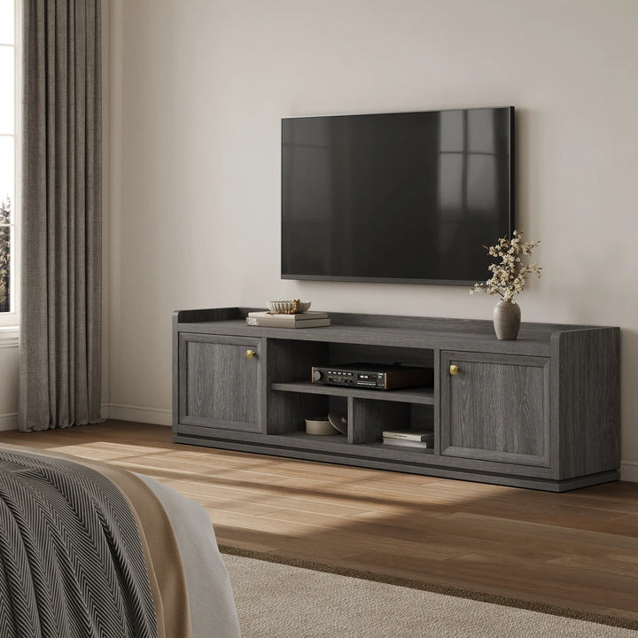 Helio Modern TV Stand with Doors
