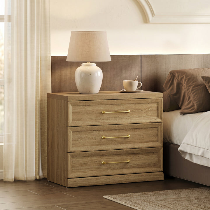 Helio 7-Drawer Dresser and 3-Drawer Nightstands Set