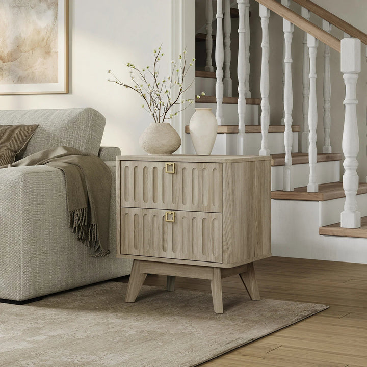 Domus 2-Drawer Nightstand, Set of 2