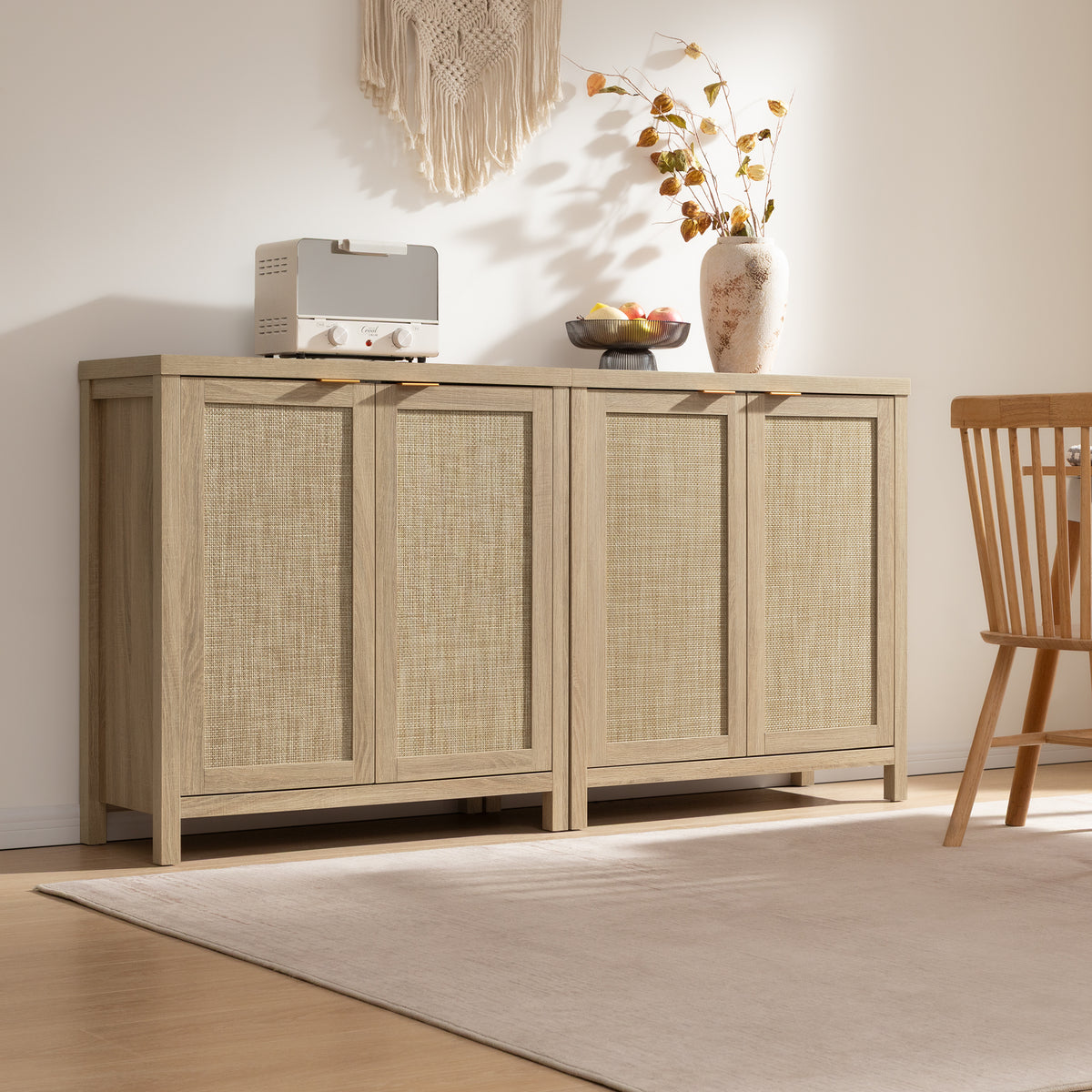 Savanna Buffet Cabinet, Boho Style
