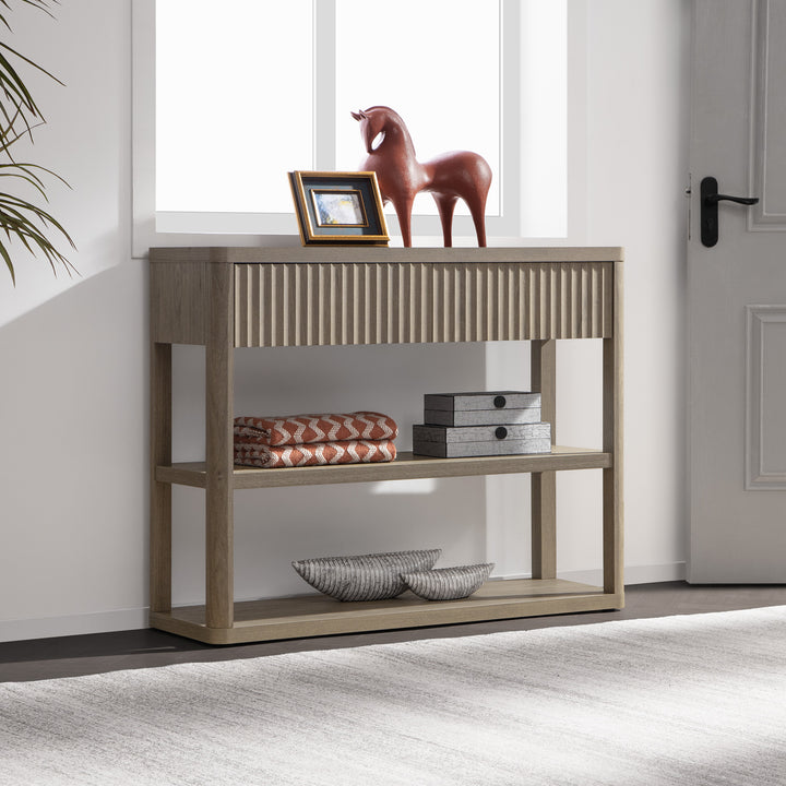 Cas Narrow Console Table with Drawers