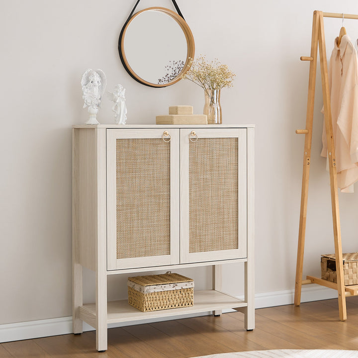 Terra Shoe Cabinet, 2 Doors, Set of 3