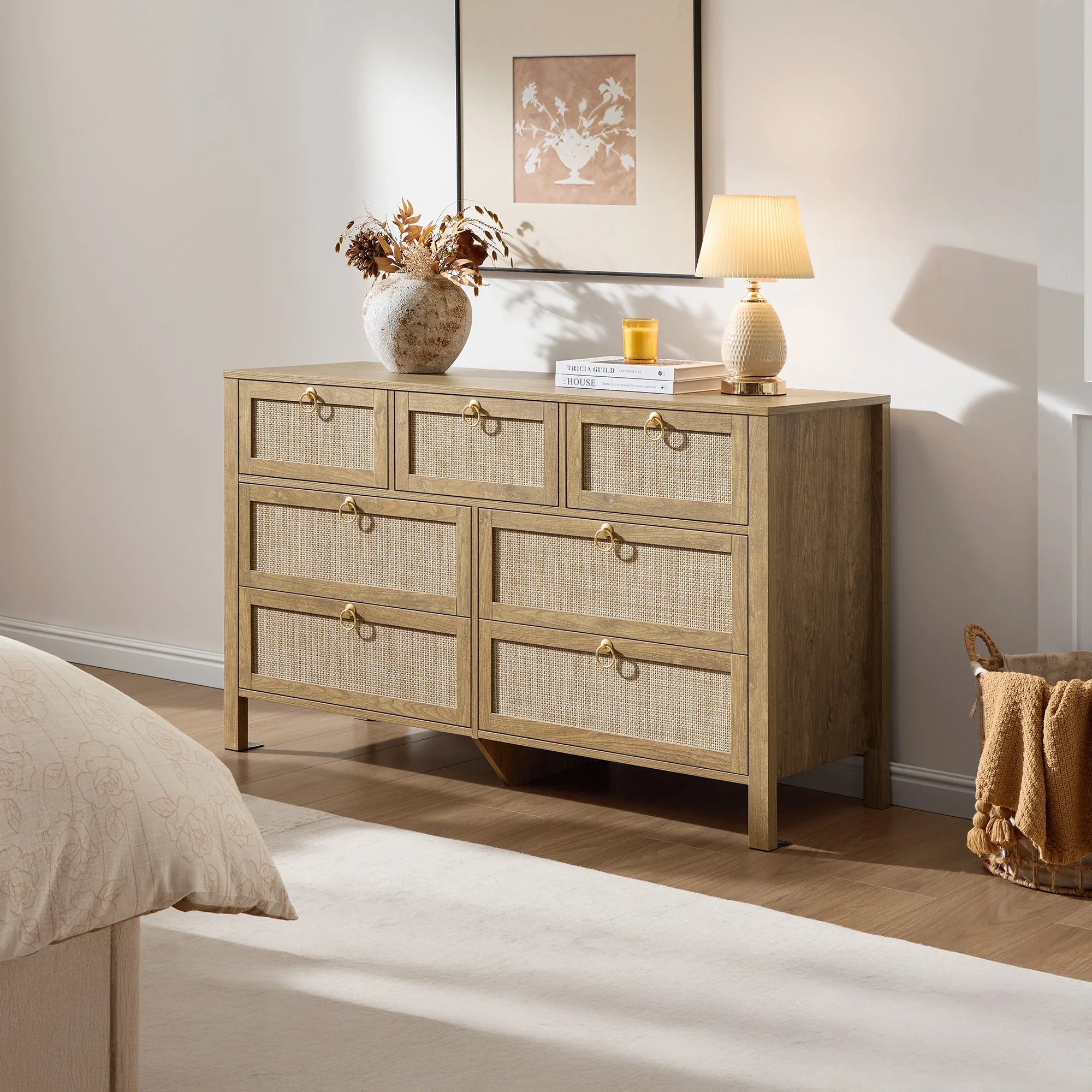 Terra Dresser with 7 Drawers