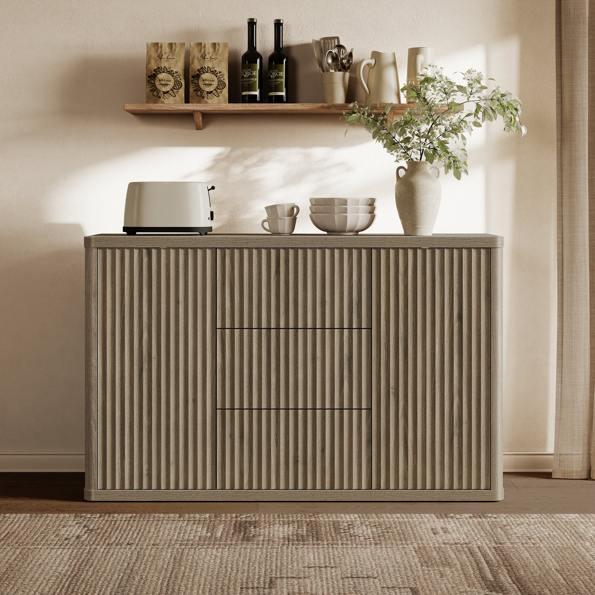 Cas Contemporary Sideboard Cabinet with Storage