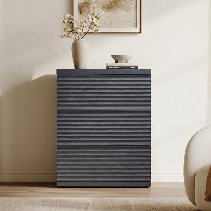 Stria Dresser and Night Tables Set