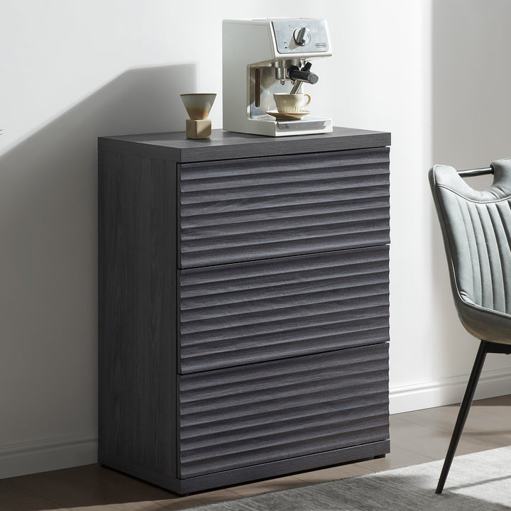 Stria Large 9-Drawer Dresser and Nightstands Set