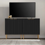 Opus Sideboard With Doors - 2 Pieces - Black