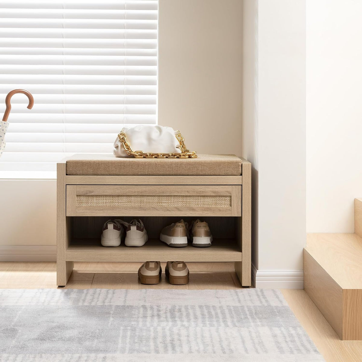 Savanna Entryway Bench, Set of 2