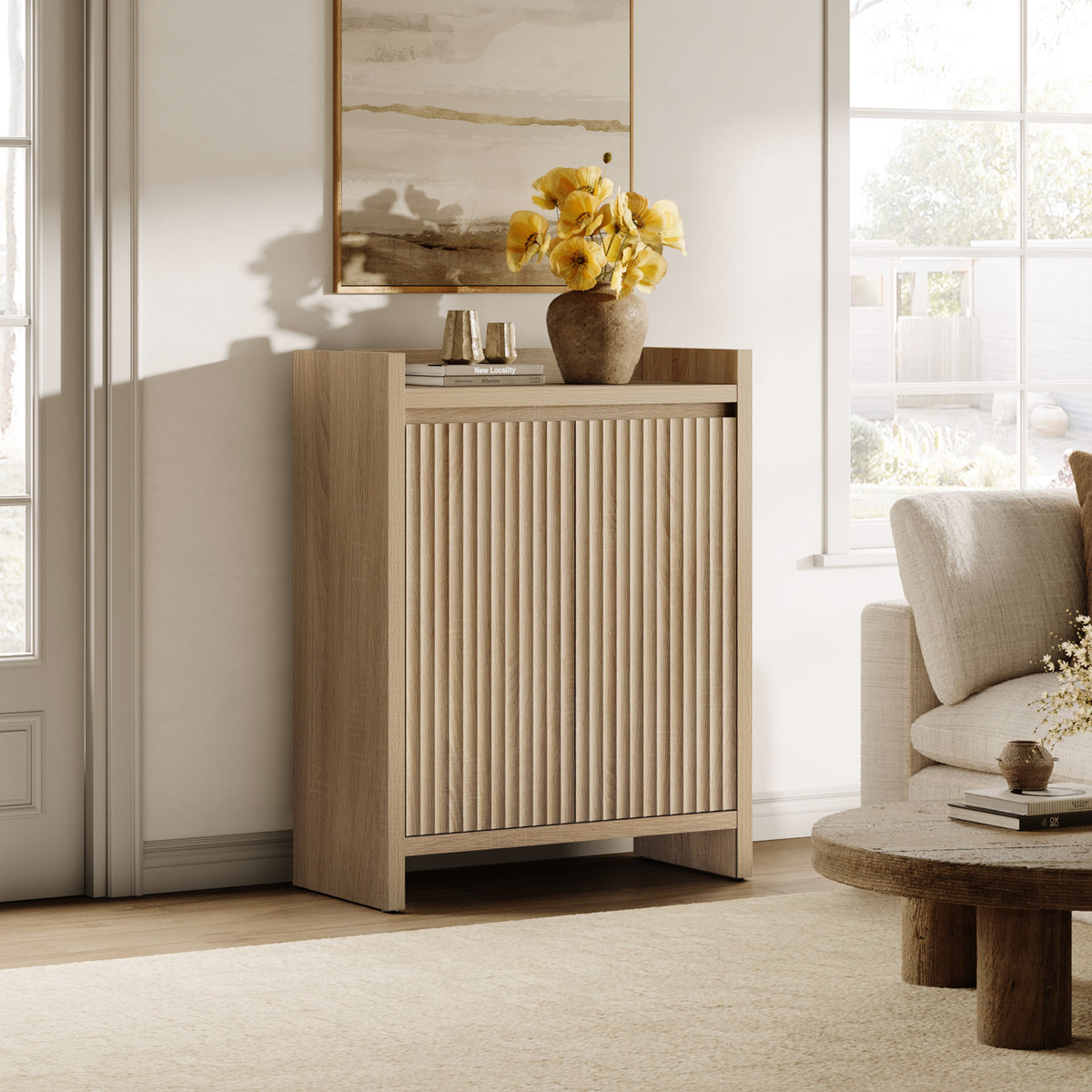Prelude Shoe Storage Cabinet Entryway