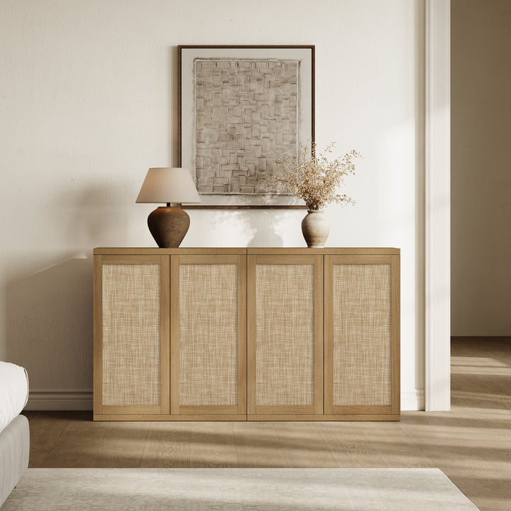 Zura Rattan Sideboard, 2 Doors
