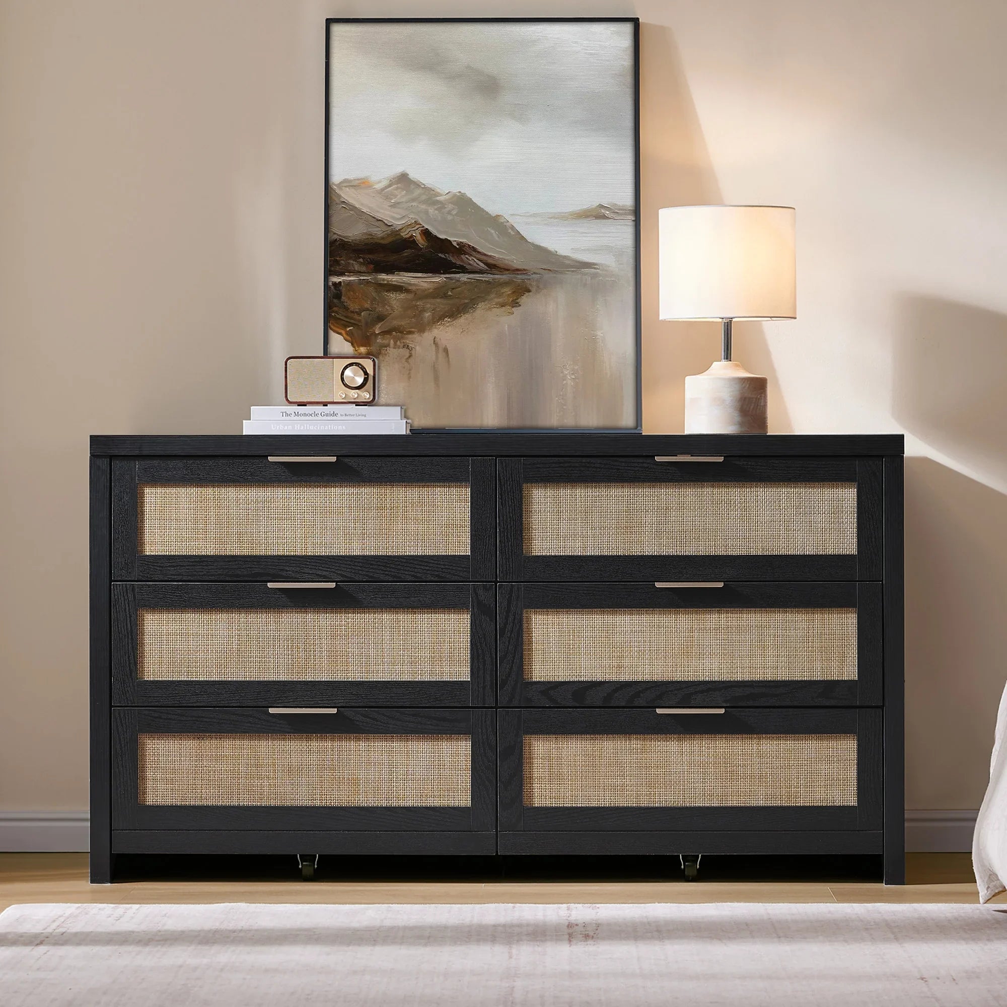 Savanna 6 Drawer Dresser, 56.85 Inch Wide