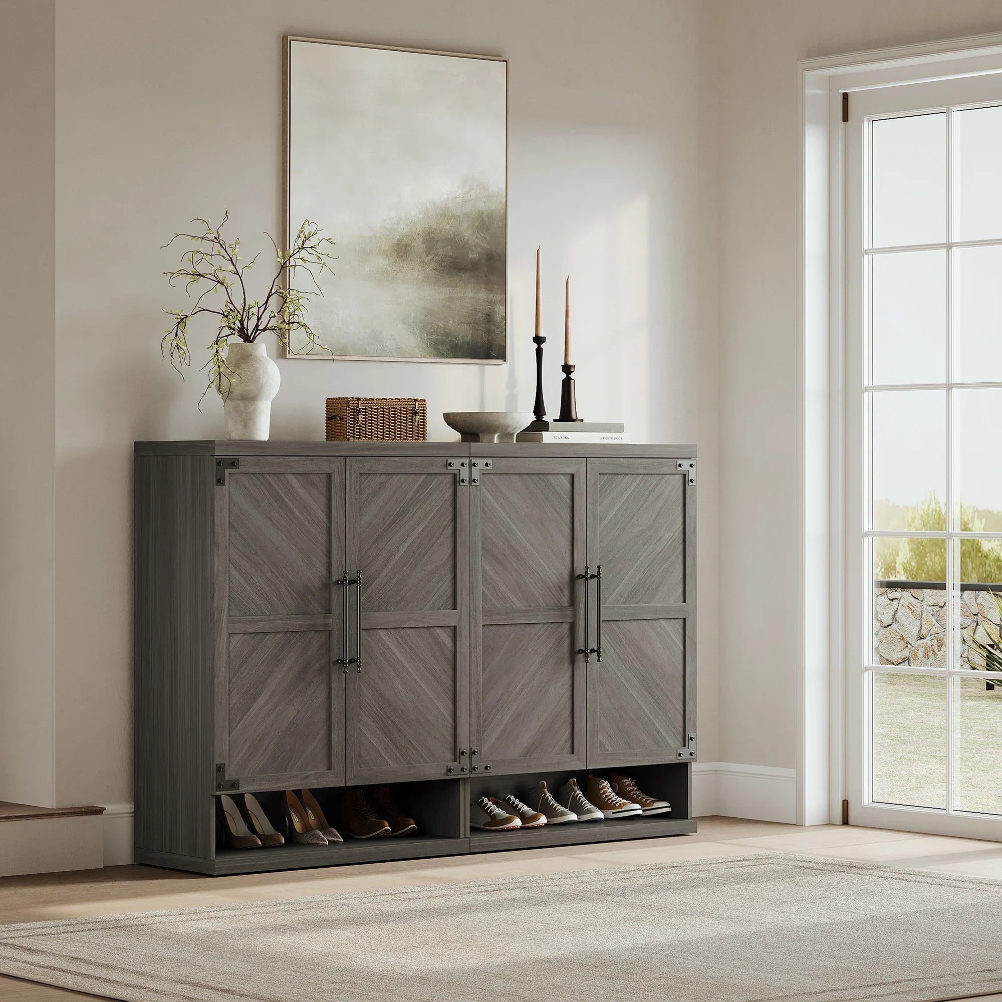 Willow Shoe Cabinet with 2 Doors