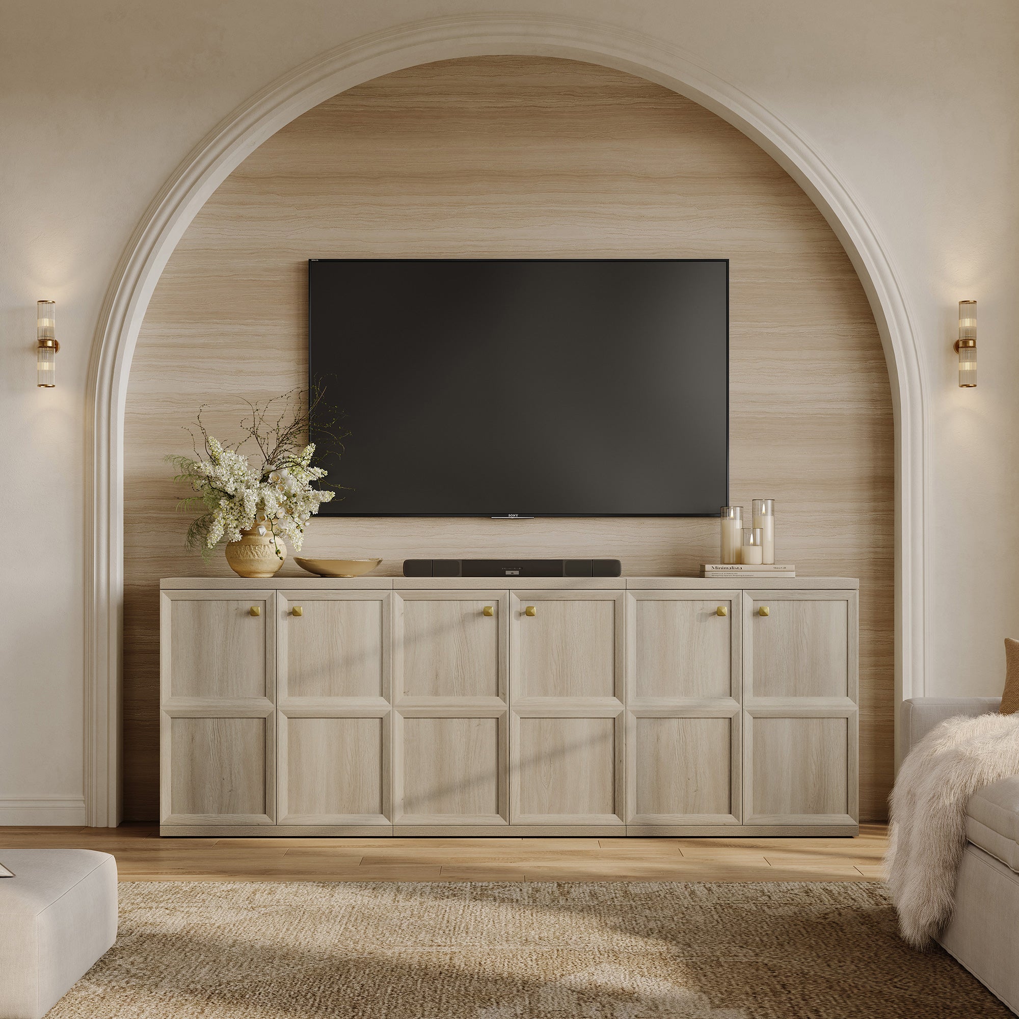 Helio 2-Door Sideboard, Sectional Design