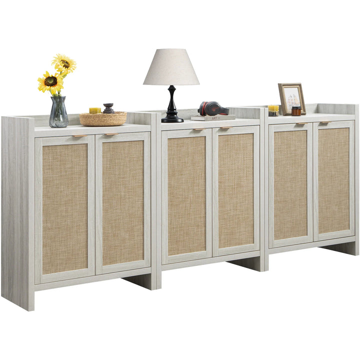 Savanna Console Tables with Shelves