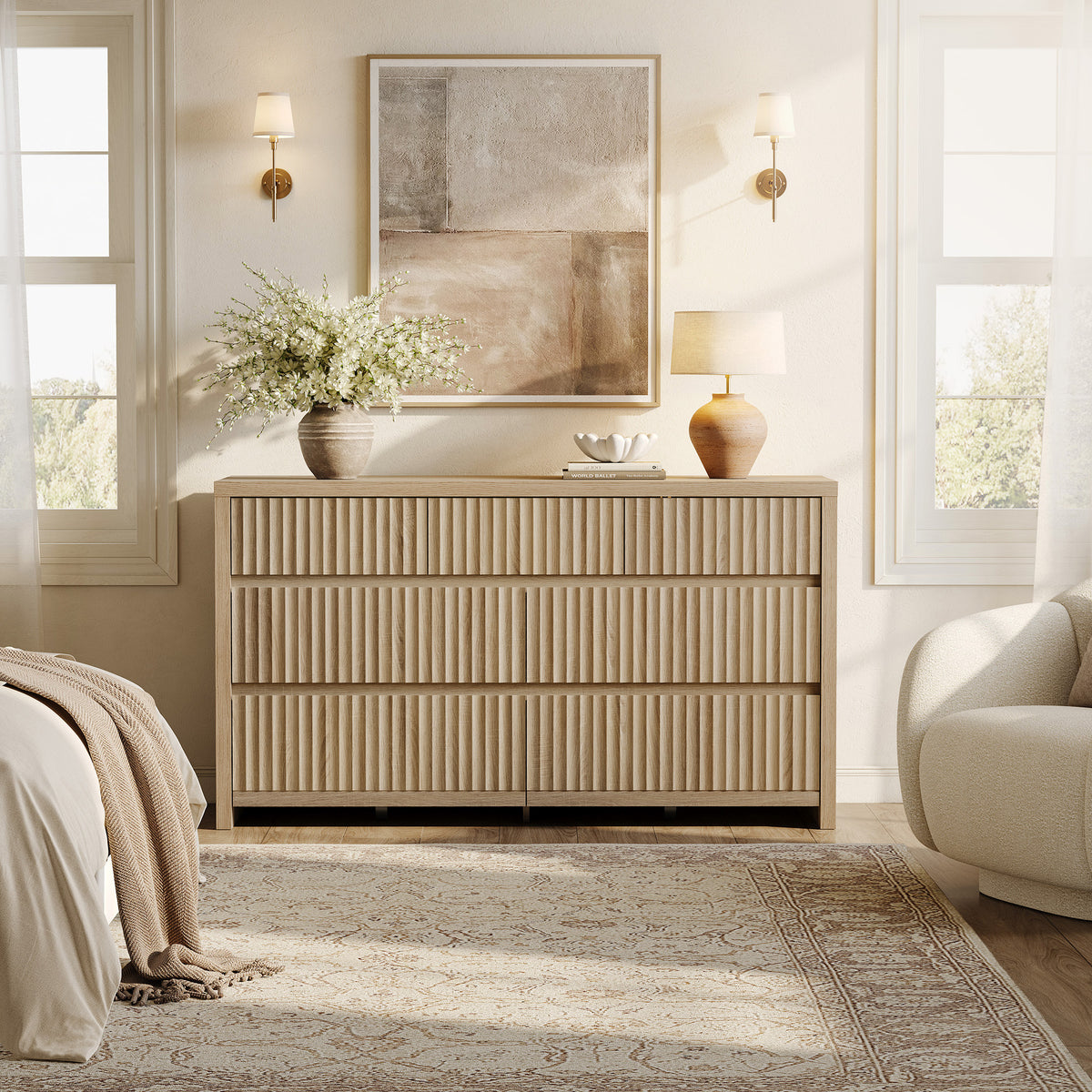 Prelude 7-Drawer Dresser and Night Table Sets