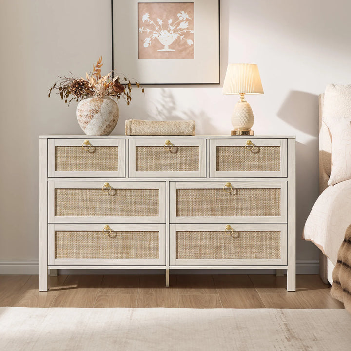 Terra 7 Drawers Dresser and Nightstands Set