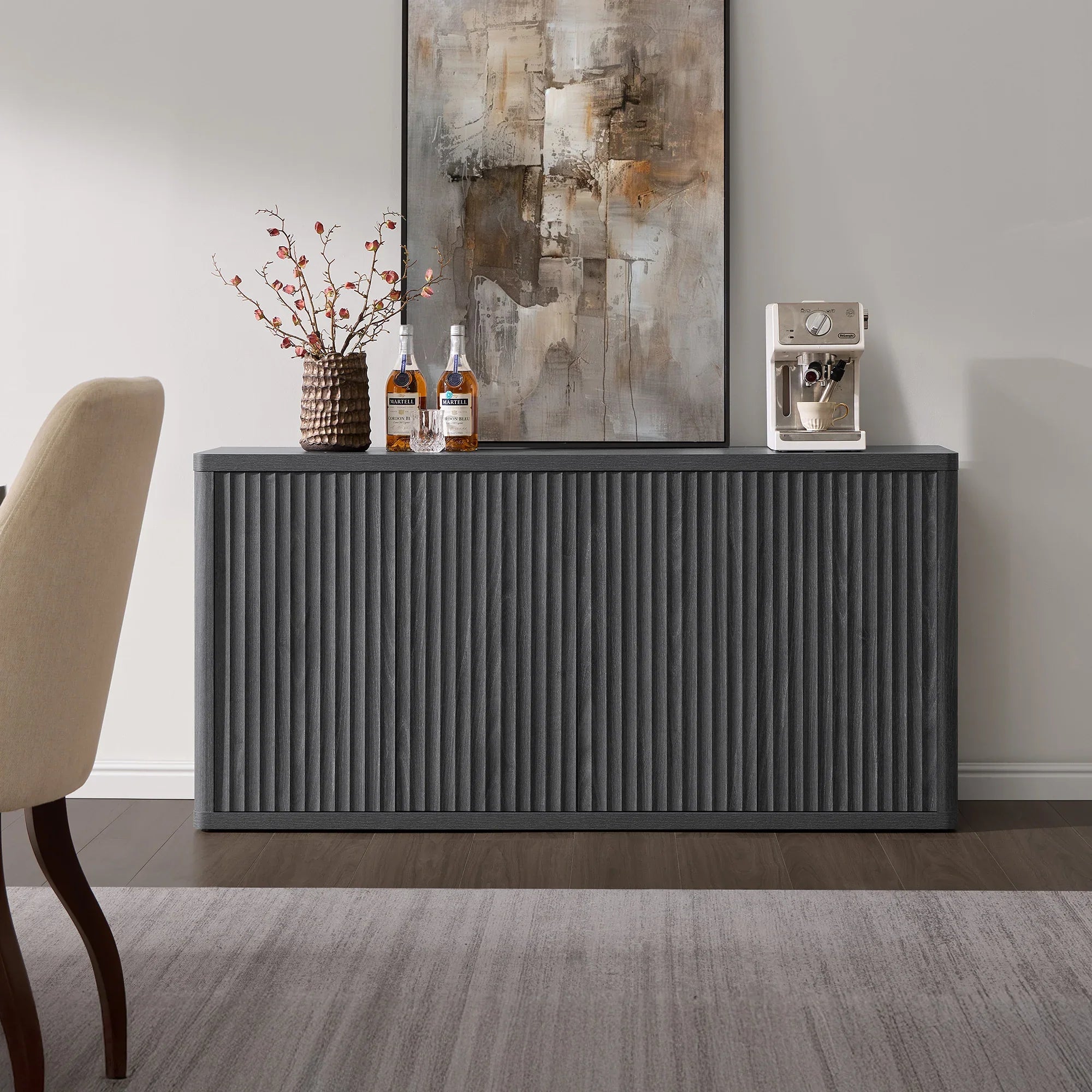 Cas TV Stand with 4 Doors