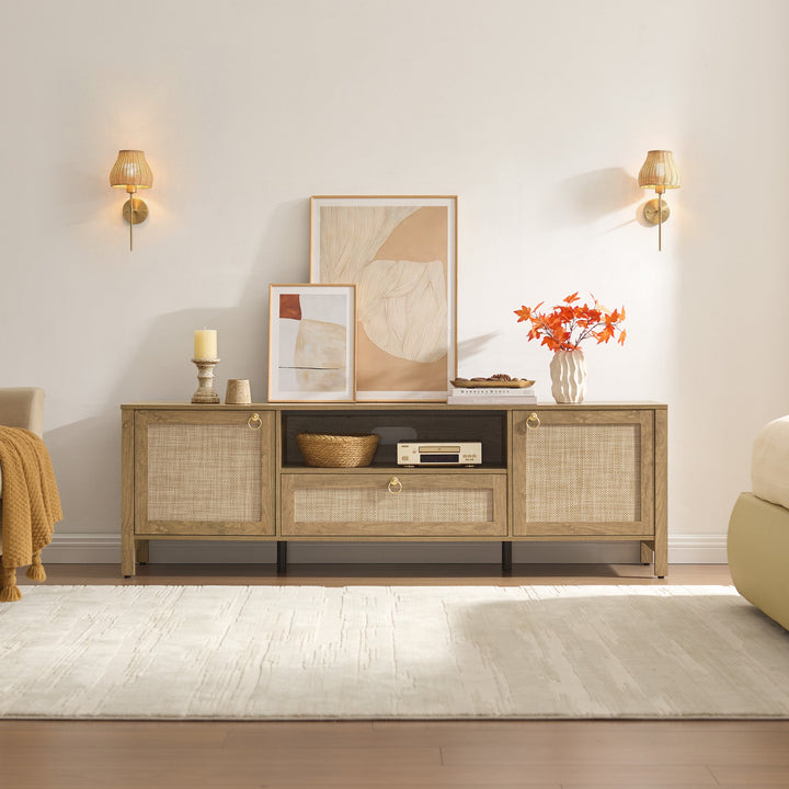 Terra Rattan TV Stand for up to 75Inch TV