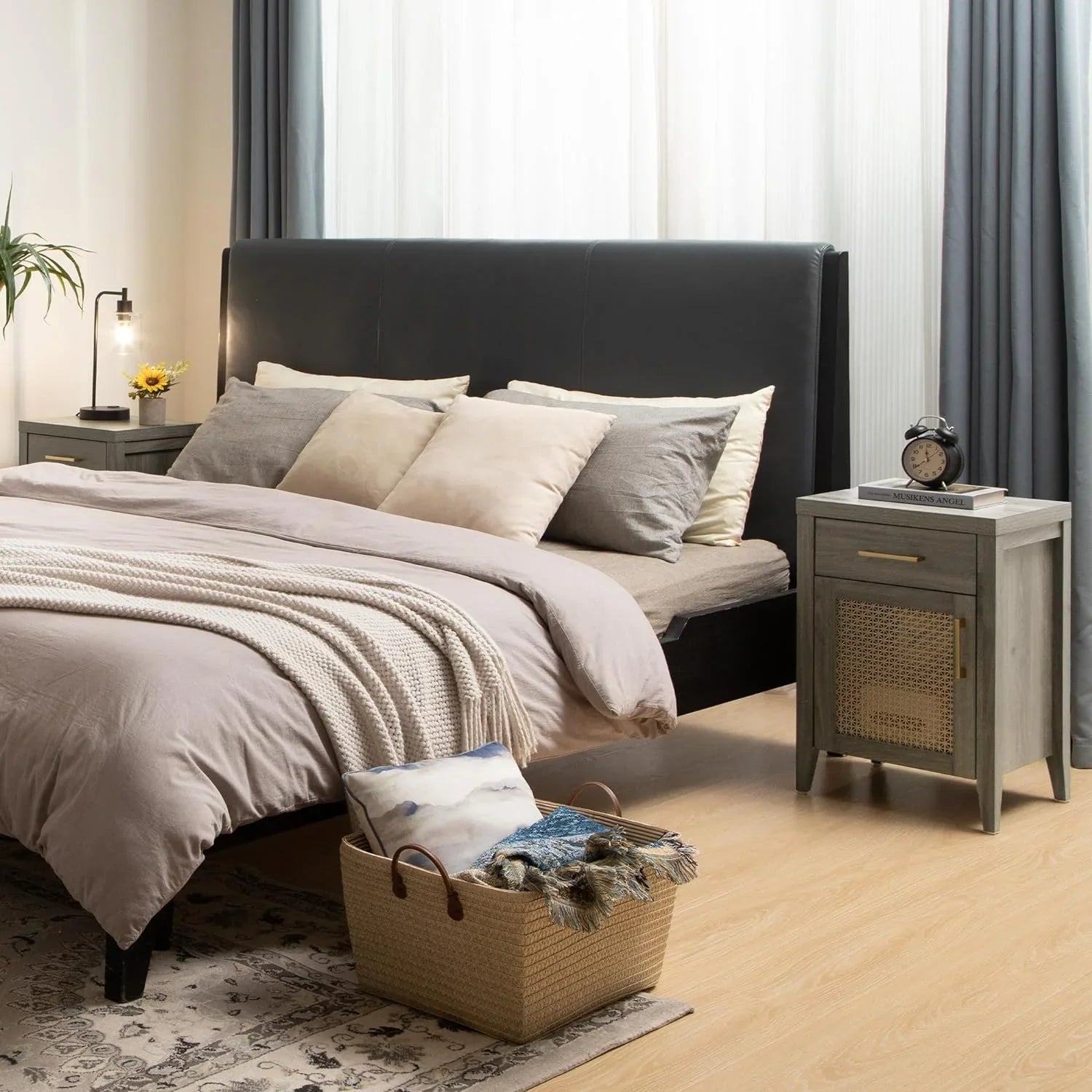 Andy Side Table with Door