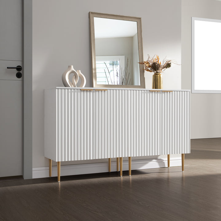 Opus Buffet Cabinet with Storage, Set of 2