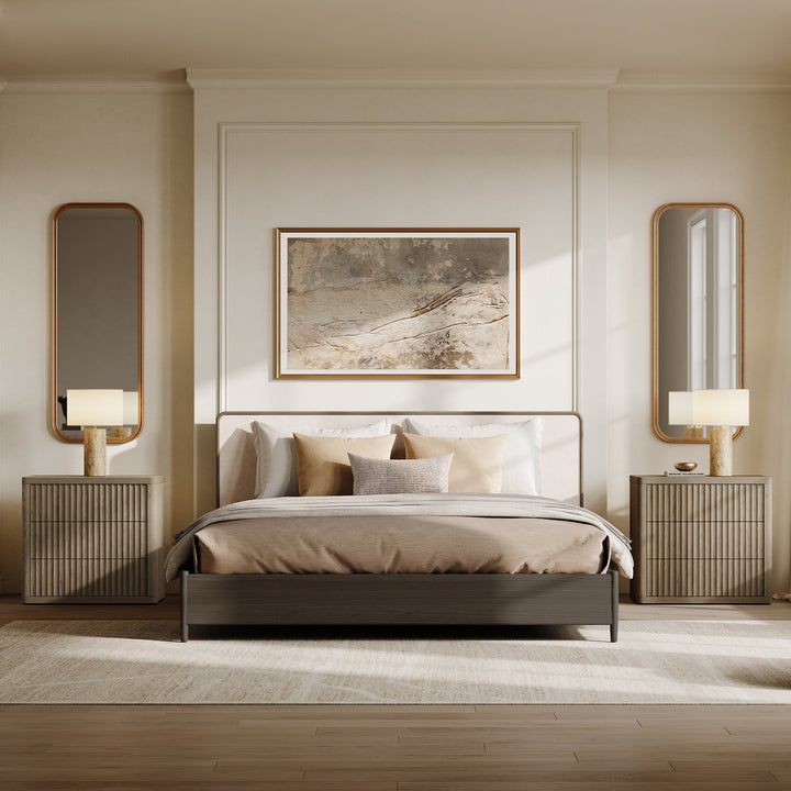 Cas 3-Drawer Nightstand, 27 Inches Wide